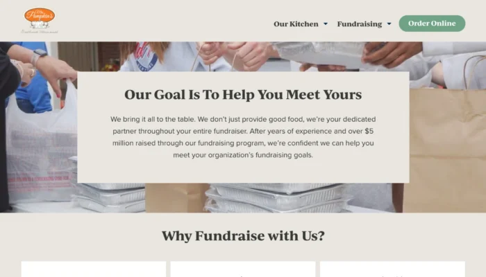 Screenshot of Mrs Pumpkins - Fundraise With Us