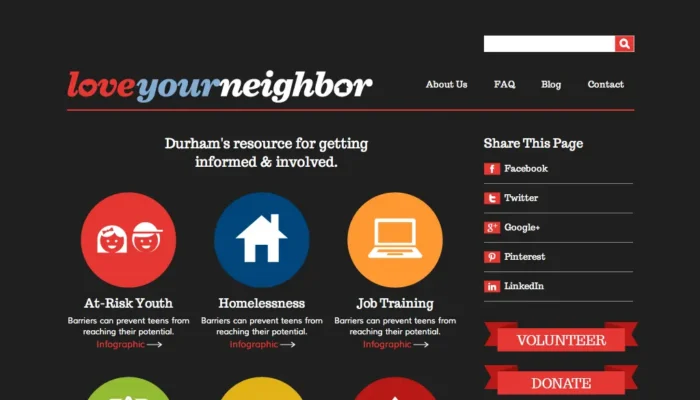 Screenshot of Love Your Neighbor